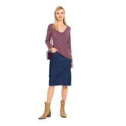 Abiti top slim scollo V