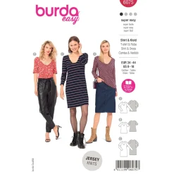 Abiti top slim scollo V