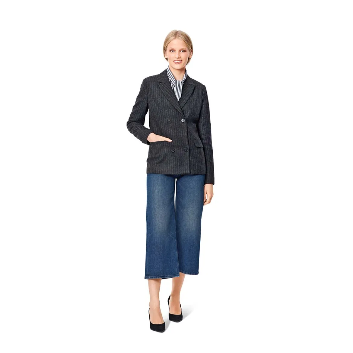 Abito blazer- doppiopetto con revers