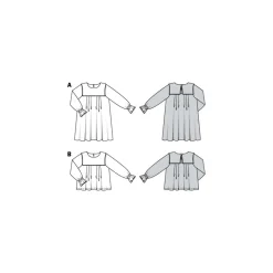 Abito, Blusa - Drappeggio