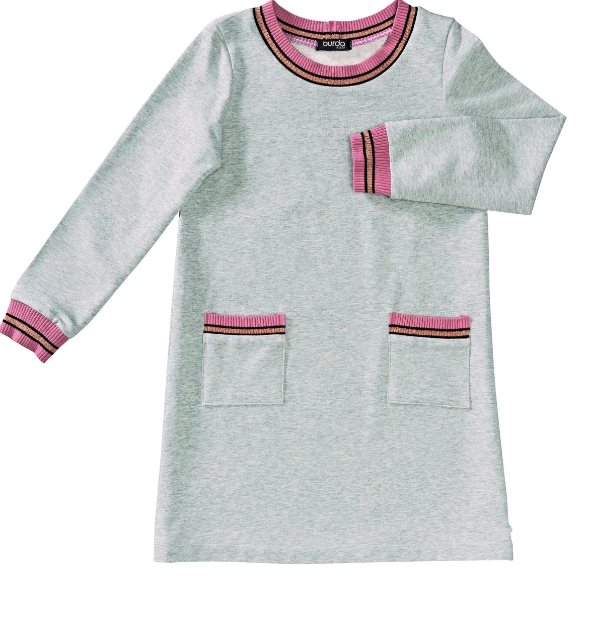 Abito camicia– con rifiniture a fascia