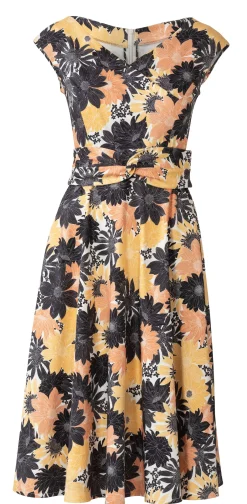 Abito in Wrap Look -Scollo a V -Spalle