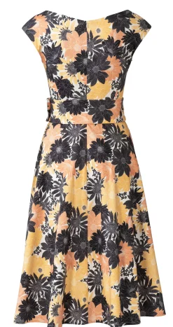 Abito in Wrap Look -Scollo a V -Spalle