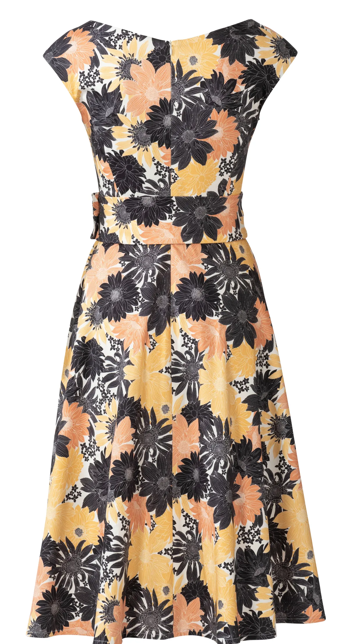 Abito in Wrap Look -Scollo a V -Spalle