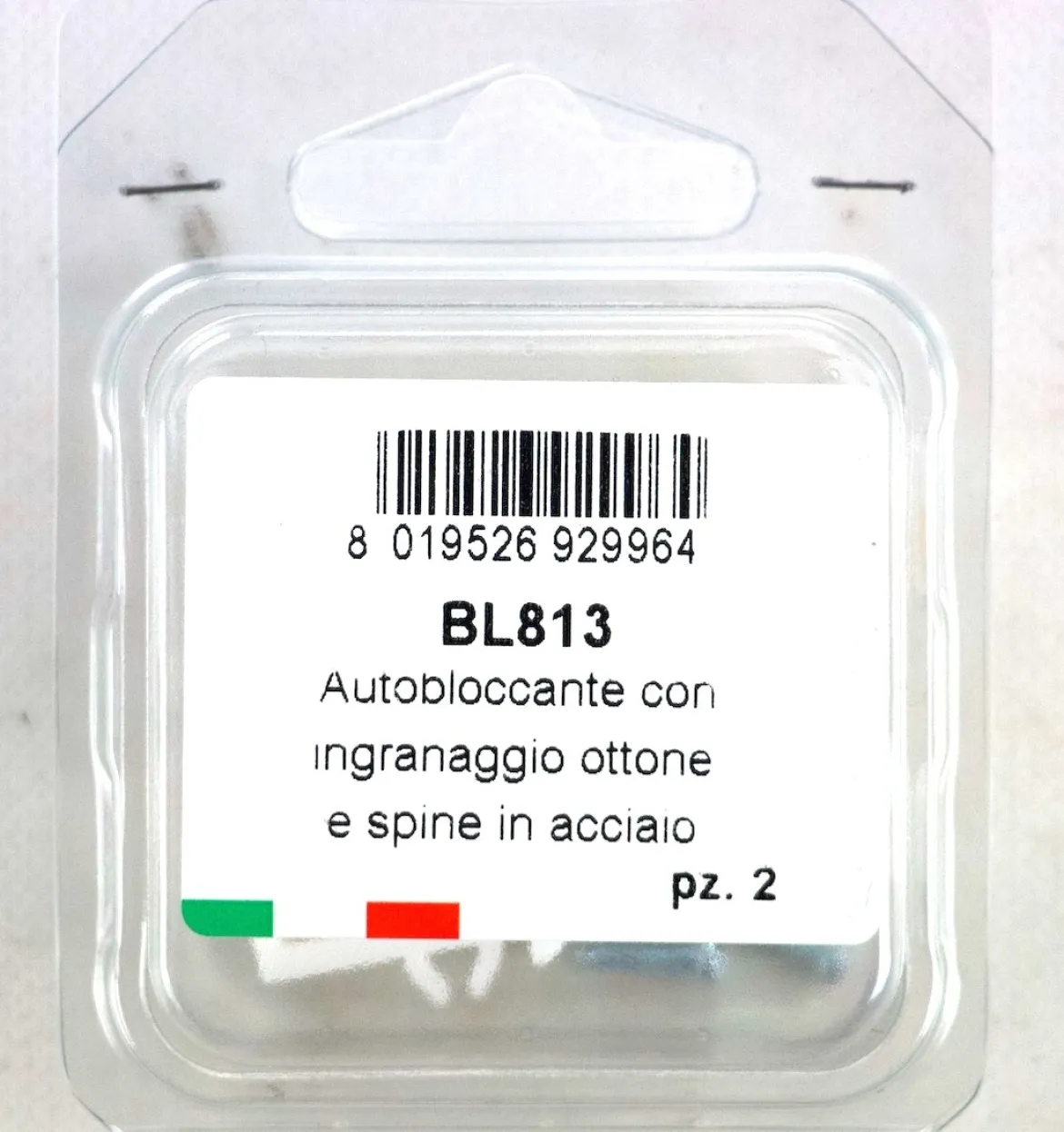 AUTOBLOCCANTE CON INGRANAGGIO OTTONE