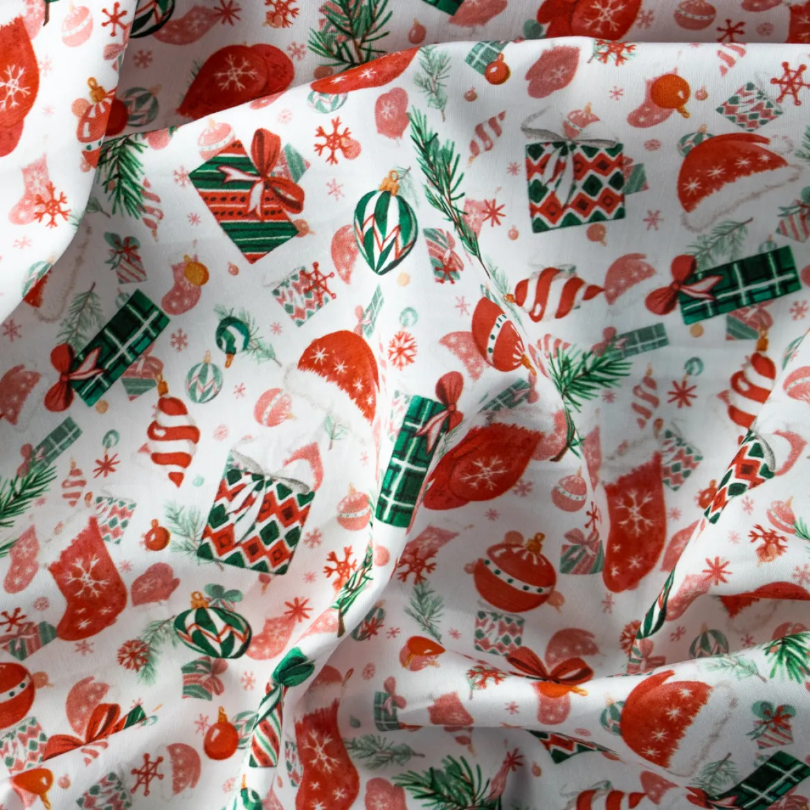 BABY COTONE DIGITALE BERRETTO NATALE
