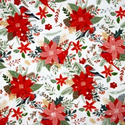 BABY COTONE DIGITALE FIORI NATALE