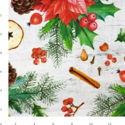 BABY COTONE DIGITALE FRUTTA SECCA NATALE