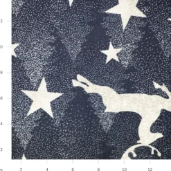 BABY COTONE DIGITALE RENNE E STELLE