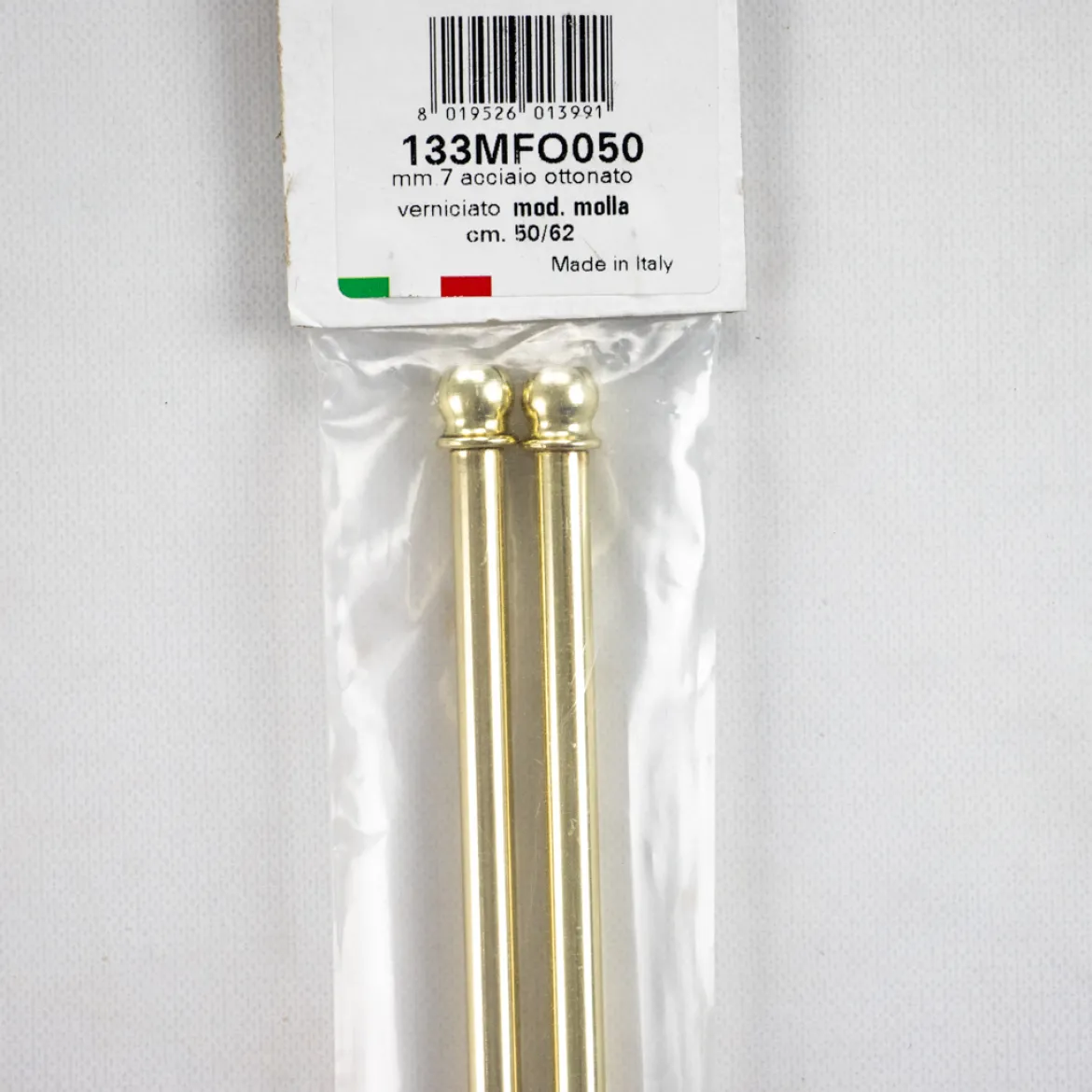 Bacchette ø7 acciaioa molla 50/62