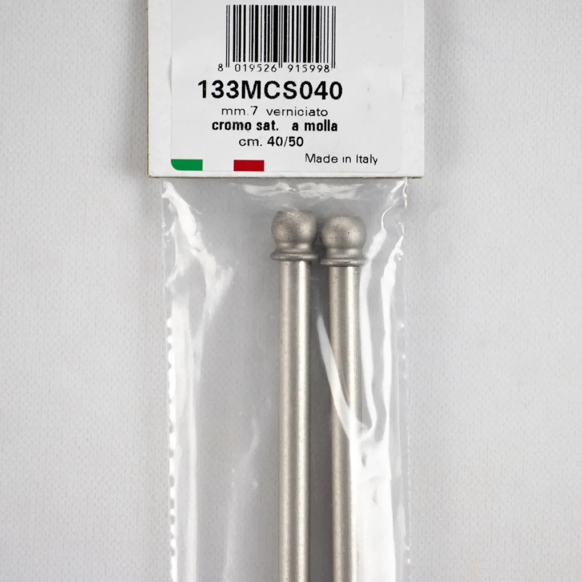 Bacchette ø7 acciaiomolla 40/50