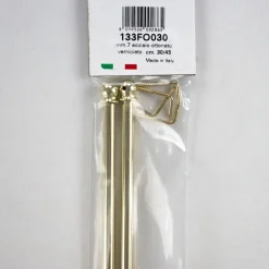 Bacchette ø7 ottonate 30/45