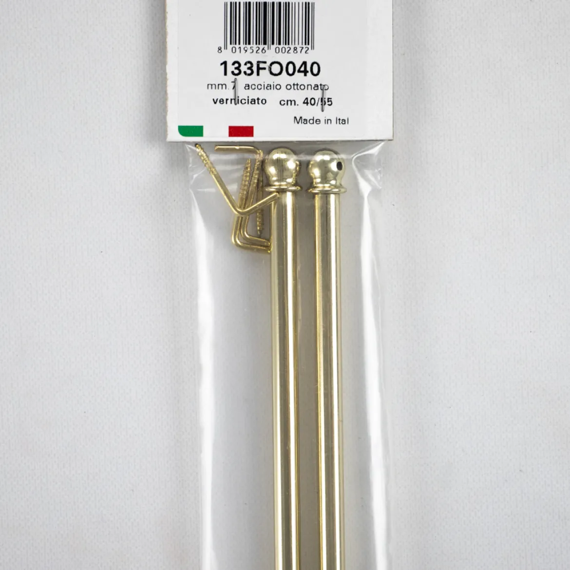 Bacchette ø7 ottonate 40/55