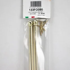 Bacchette ø7 ottonate 80/95