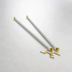 Bacchette ø7 verniciate bianche 30/45