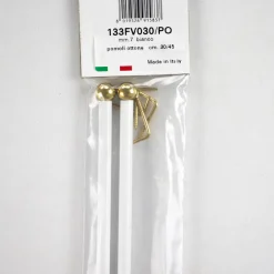 Bacchette ø7 verniciate bianche 30/45