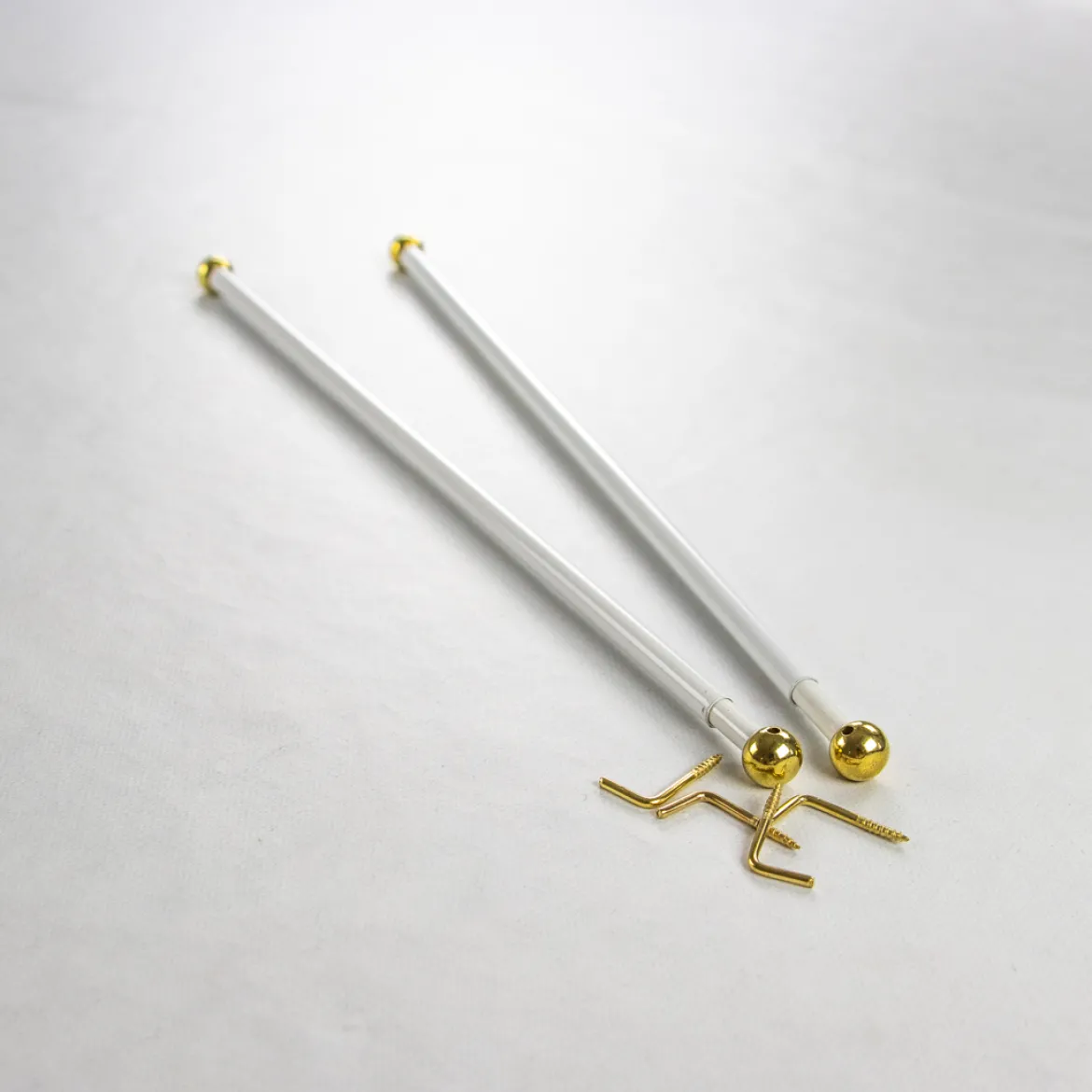 Bacchette ø7 verniciate bianche 50/65