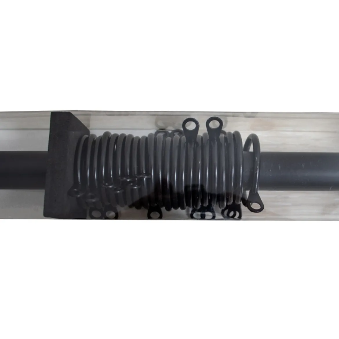 BASTONE ESTENSIBILE SPIRALE 160-310 NERO