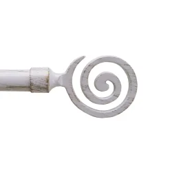 BASTONE EST. RICCIOLO 160-310BIANCO/OR