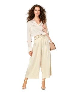 Bermuda - Culotte - Pieghe in vita