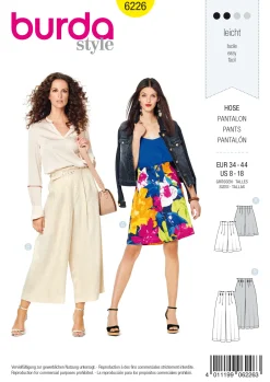 Bermuda - Culotte - Pieghe in vita