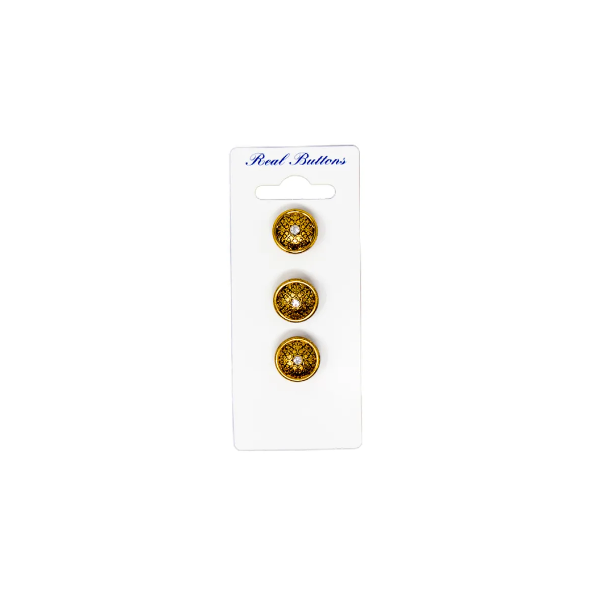 Bottoni Galvanizzato strass