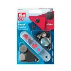 Bottoni pressione 20mm ossido
