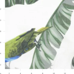 BREMA TENDA FOGLIE, COLIBRÌ STAMPA DIGITALE
