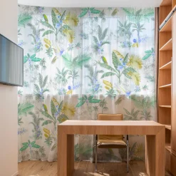 BREMA TENDA FOGLIE, COLIBRÌ STAMPA DIGITALE