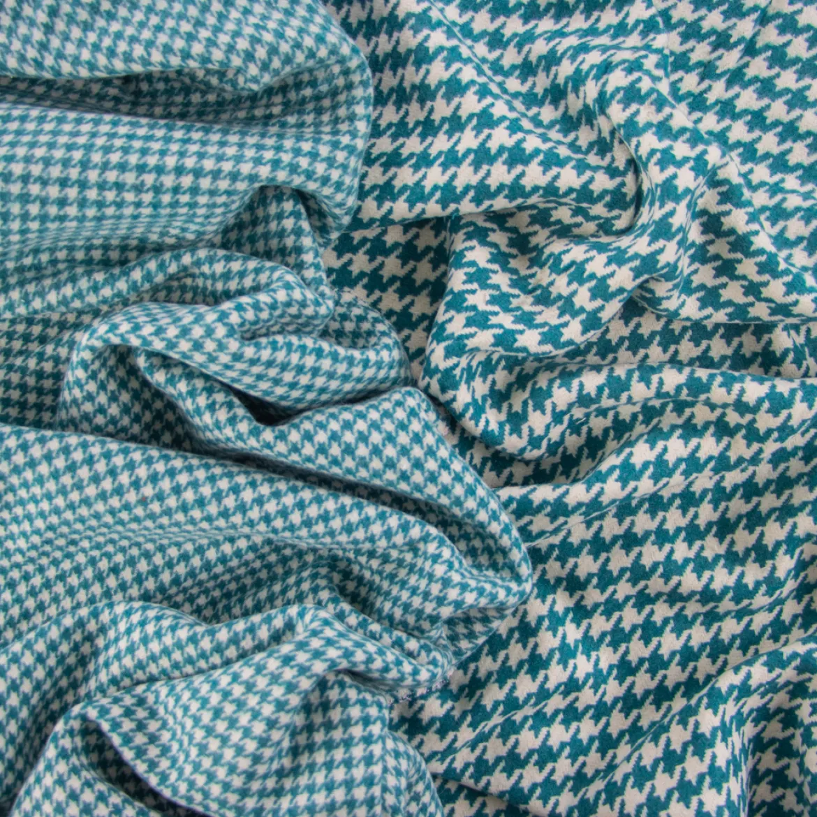 CAPPOTTO PIED POULE DOUBLE FACE