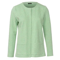 Cardigan con scollo arrotondato