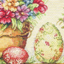 CENTRO TAVOLA 100X100 EASTER FLOWERS