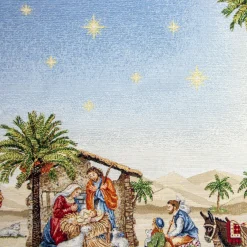 CENTRO TAVOLA 100X100 NATALE