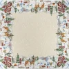 CENTRO TAVOLA 100X100 NATALE