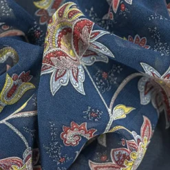 CHIFFON CREPE NICOLETTA FIORI CACHEMIRE