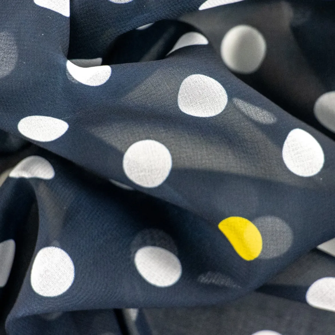 CHIFFON CREPE NICOLETTA POIS