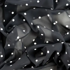 CHIFFON CREPE NICOLETTA POIS