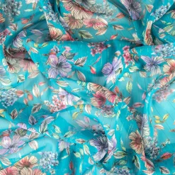 CHIFFON NICOLETTA LUREX FIORI