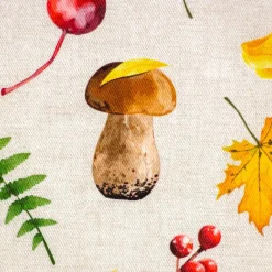 DRILL COTONE DIGITALE NEW MUSHROOMS
