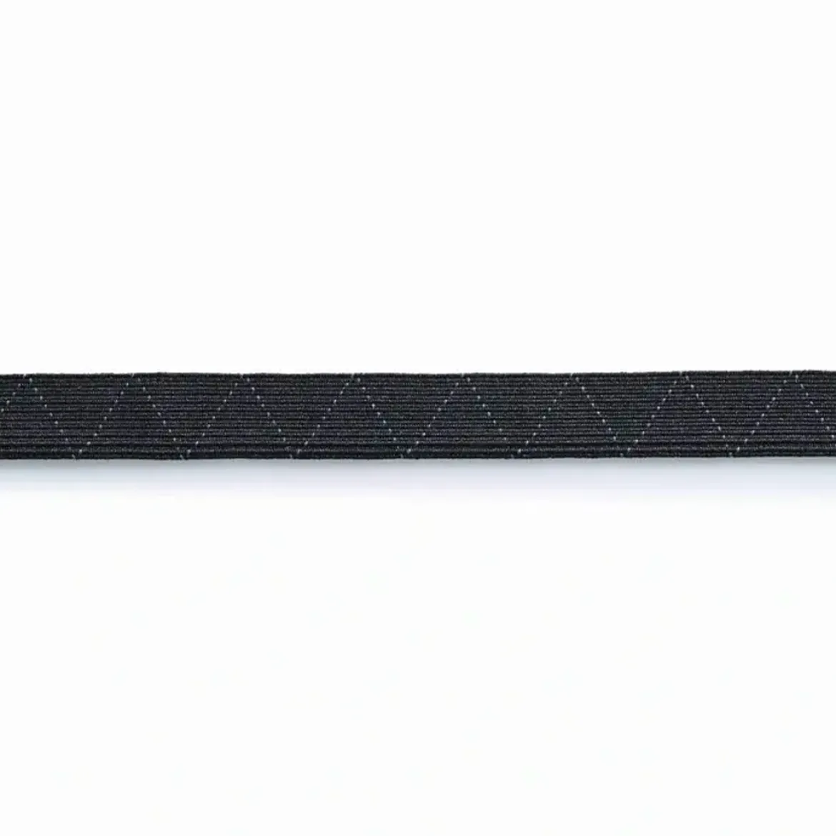 Elastico lavabile 12mm nero 2 MT