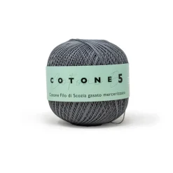 FILO UNCINETTO COTONE N.5 GOM.DA 100G