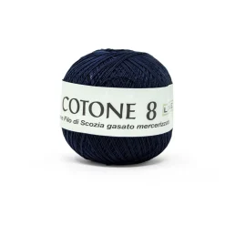 FILO UNCINETTO COTONE N.8 GOM.DA 100G
