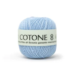 FILO UNCINETTO COTONE N.8 GOM.DA 100G