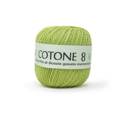 FILO UNCINETTO COTONE N.8 GOM.DA 100G