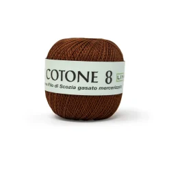 FILO UNCINETTO COTONE N.8 GOM.DA 100G