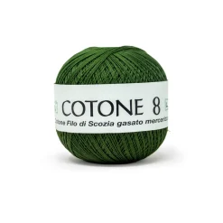 FILO UNCINETTO COTONE N.8 GOM.DA 100G