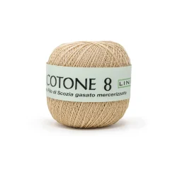FILO UNCINETTO COTONE N.8 GOM.DA 100G