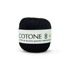 FILO UNCINETTO COTONE N.8 GOM.DA 100G