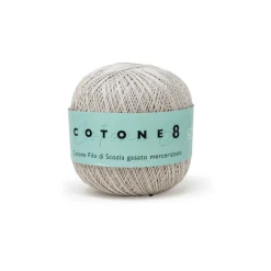 FILO UNCINETTO COTONE N.8 GOM.DA 100G