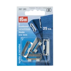 Ganci per gonne acciaio 25mm